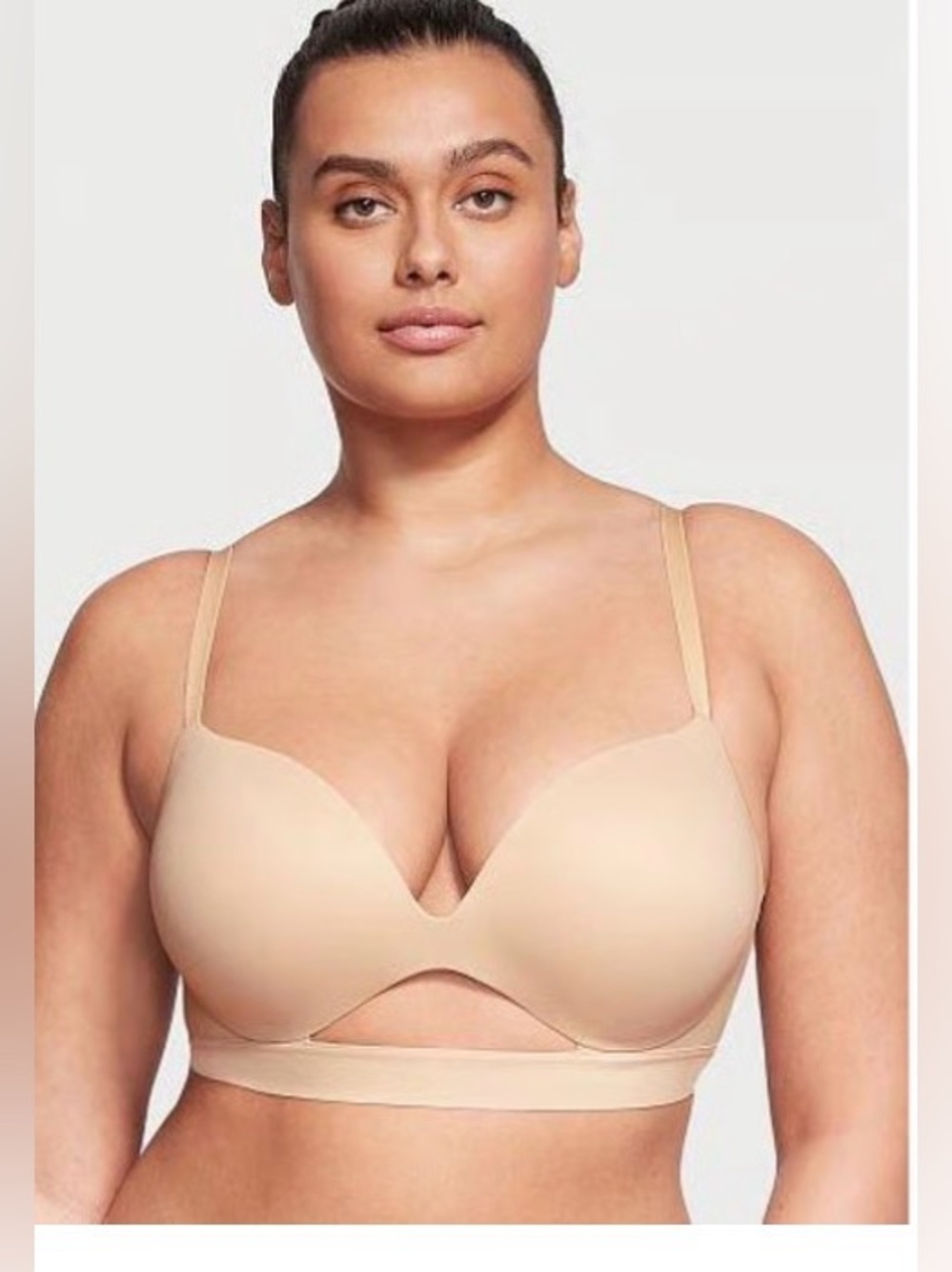 Victoria’s Secret Incredible Padded No Wire Nude Bra Size 38DD